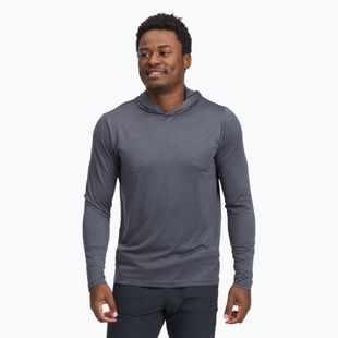 Férfi trekking pulóver Black Diamond Circuit Hoody faszén színű