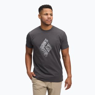 Férfi Black Diamond Engineered T-shirt SS Tee antracit