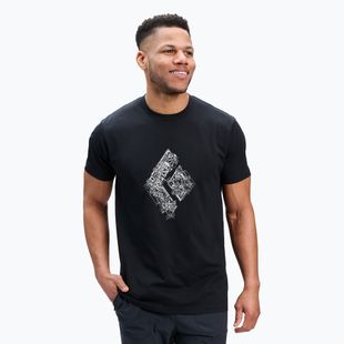 Férfi Black Diamond Engineered Diamond SS Tee fekete
