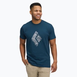 Férfi Black Diamond Engineered T-shirt SS Tee indigókék