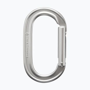 Fekete Dimaond Oval Keylock karabiner polírozva