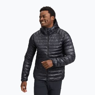 Férfi pehelydzseki Black Diamond Deploy Down Full Zip Hoody black