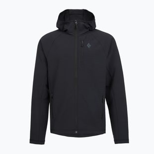 Férfi pulóver Black Diamond Coefficient Storm Full Zip Hoody black