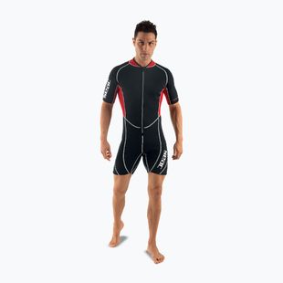 Férfi úszóruha SEAC Shorty Ciao 2,5 mm black/red