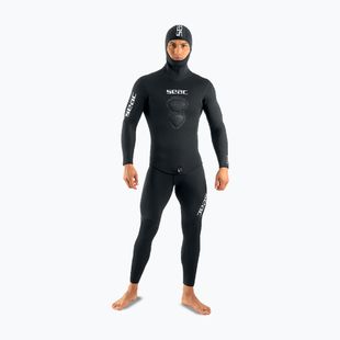 Férfi búvárruha SEAC Royal 7 mm Long John+Jacket black