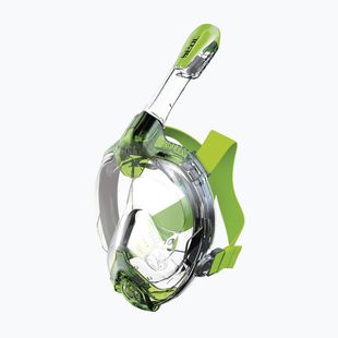 Teljes arcmaszk snorkelinghez SEAC Libera green/lime