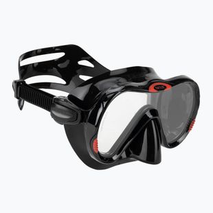 Snorkelingmaszk Seac Boss black/red