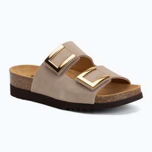 Női papucs Scholl Montery 2 Straps Ad Med bézs
