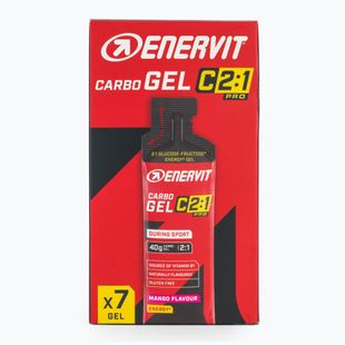 Energiagél-csomag Enervit Carbo Gel C2:1Pro 7 pcs x 60 ml mango