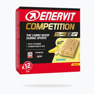 Energia szeletek készlet Enervit Competition 12 pcs x 30 g banana
