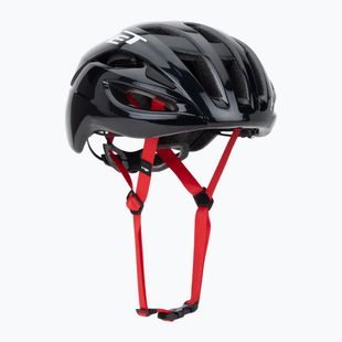 Kerékpáros sisak MET Rivale II Mips black/red glossy
