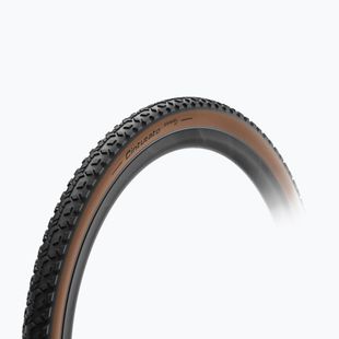 Pirelli Cinturato Gravel Mixed TLR Classic 700 x 40C fekete/barna kerékpár gumiabroncs