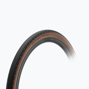 Pirelli Cinturato Gravel Hard TLR klasszikus kerékpár gumiabroncs 700 x 40C fekete/barna