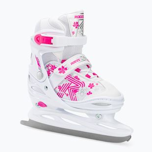 Roces Jokey Ice 3.0 Girl gyermek jégkorcsolya fehér/rózsaszín 450708