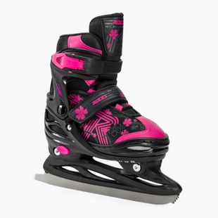 Roces Jokey Ice 3.0 lány gyermek korcsolya fekete/rózsaszín