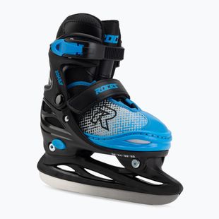 Gyerek jégkorcsolya Roces Jokey Ice X black/astro blue