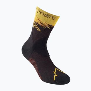 La Sportiva Ultra futó zokni fekete/sárga