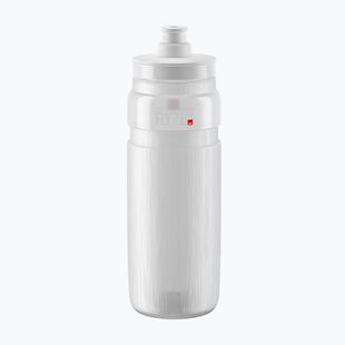 Kerékpáros kulacs Elite FLY Tex 750 ml clear/grey logo