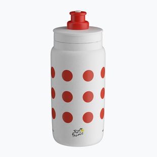 Elite FLY Teams Tour De France 2024 550 ml-es piros pöttyös kerékpáros palack