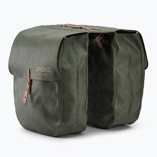 Kerékpáros táska Brooks England Brick Lane Panniers 30 l sage green/honey