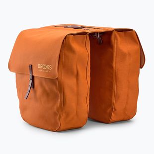 Kerékpáros táska Brooks England Brick Lane Panniers 30 l gooseback/maroon
