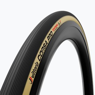 Kerékpár gumiabroncs Vittoria Corsa Pro G2.0 TLR 700 x 30C black/beige