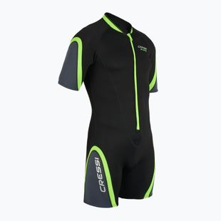 Férfi Cressi Playa Shorty 2.5 mm-es fekete/lime búvárruha