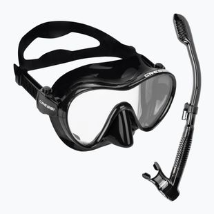 Cressi F1 + Supernova Dry búvárszett fekete
