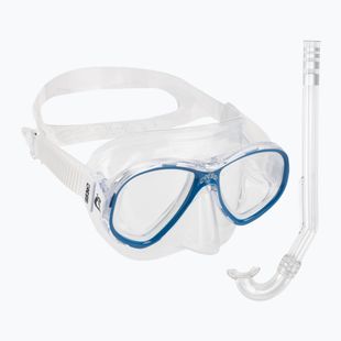 Cressi Gyermek Snorkel Set Perla Jr maszk + Minigringo Snorkel Clear Blue DM101220