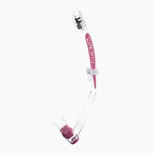 Cressi Itaca Ultra Dry Ultra Dry átlátszó/rózsaszín snorkel