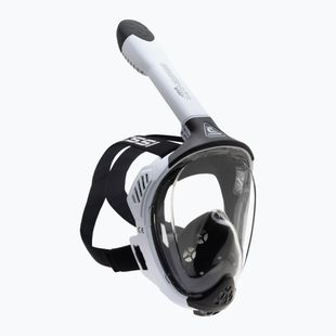 Teljes arcmaszk snorkelinghez Cressi Java Full Face white/black