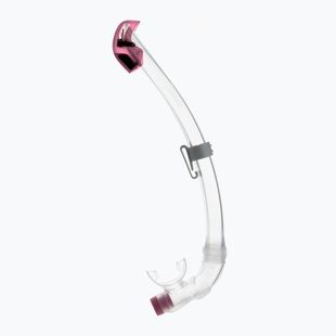 Gyermek snorkel Cressi Seal Dry átlátszó/rózsaszínű