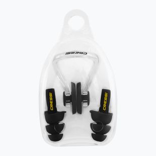 Cressi Aqua Kit füldugó + orrcsipesz fekete