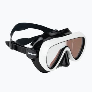 Női búvármaszk Cressi Honey 420 UV black/white/blue/orange