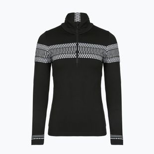 Női thermo pulóver Newland Danica black/white