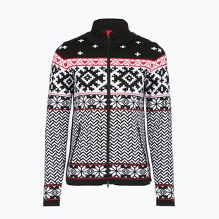 Női thermo pulóver Newland Kylie Full Zip black/white