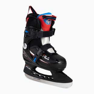 Gyermek korcsolya FILA J-One HR black/red/blue