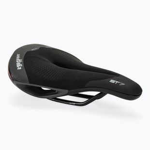 Kerékpár nyereg Selle Italia Sportouring ST 7 Superflow, Fec Alloy Rail, Soft-Tek, Light Gel black