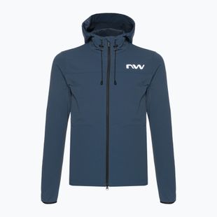 Férfi Northwave Rampage Lightshell mélykék kerékpáros kabát