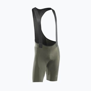 Férfi kerékpáros rövidnadrág Northwave Fast Bibshort forest green