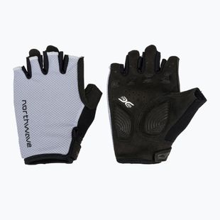 Férfi kerékpáros kesztyűk Northwave Active Max Short Finger ice grey