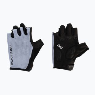 Női kerékpáros kesztyűk Northwave Active Max Short Finger ice grey