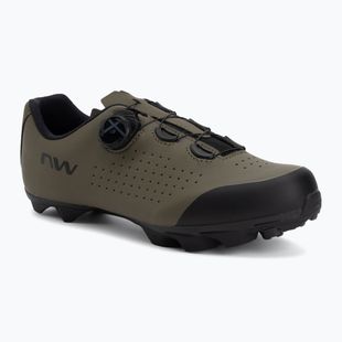 Férfi MTB kerékpáros cipő Northwave Scorpius Plus green forest/black