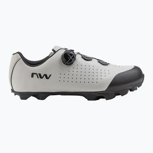Férfi MTB kerékpáros cipő Northwave Scorpius Plus light grey/black