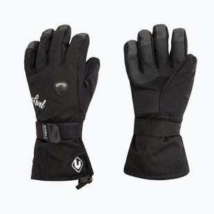 Női snowboard kesztyű Level Butterfly fekete 1041
