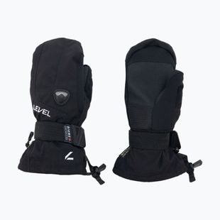 Gyermek snowboard kesztyű Level Fly Mitt fekete 4001JM.01