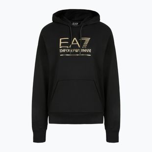 Férfi EA7 Emporio Armani Train Visibility Hoodie fekete / arany