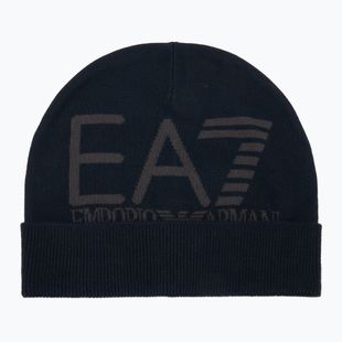 EA7 Emporio Armani Mountain Visibility Beanie aszfalt / fekete téli sapka
