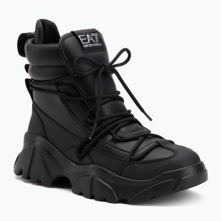 EA7 Emporio Armani Boot Flakes trappers teljes fekete
