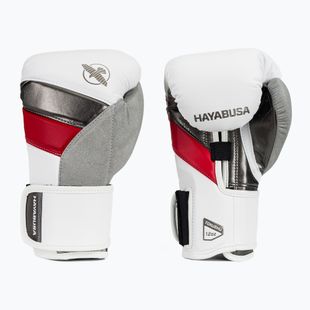 Hayabusa T3 fehér/piros bokszkesztyű